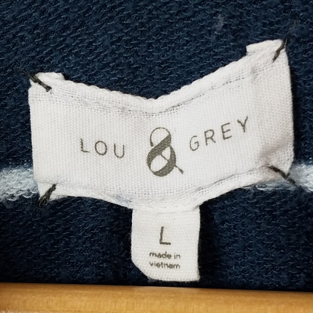 Lou & Grey Signaturesoft Cowl Neck Top Teal Blue - Picture 2 of 6